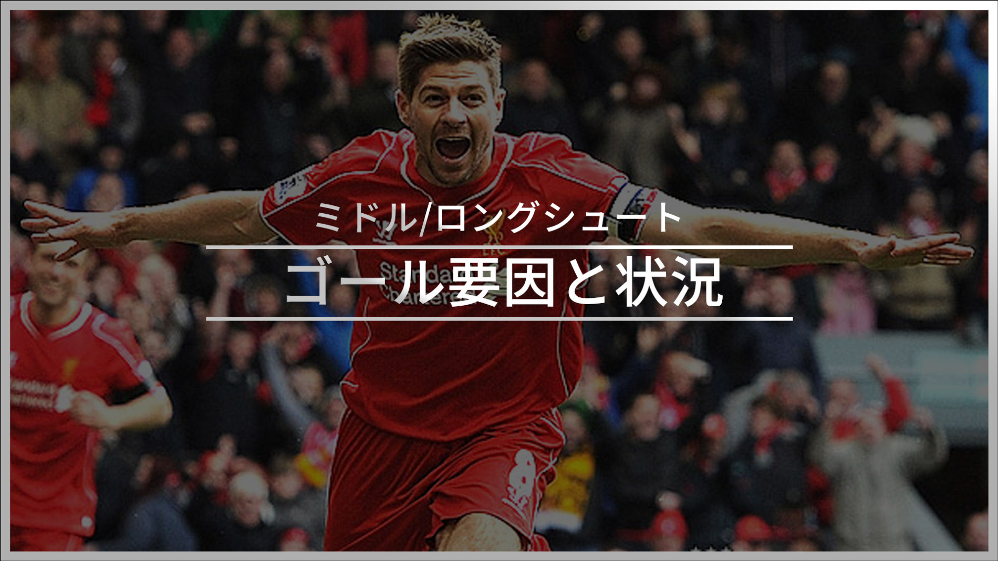 【戦術構造論】ミドルシュート＆ロングシュート　ゴール要因と状況